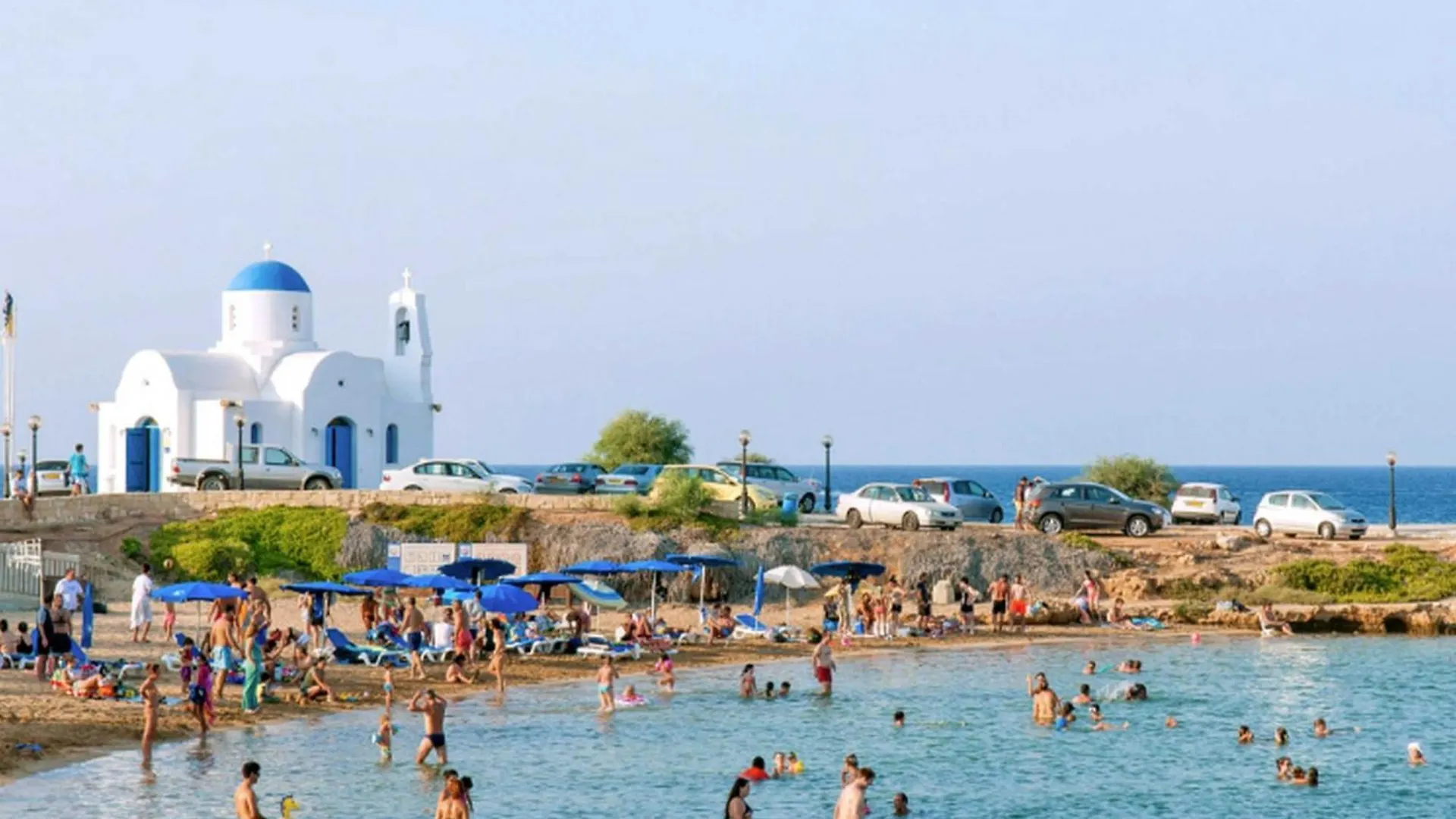 Dazzling Protaras Villa Villa Akame 3 Bedrooms Beachfront Private Outdoor Pool Furished Sun Terrace Ellinon Cyprus