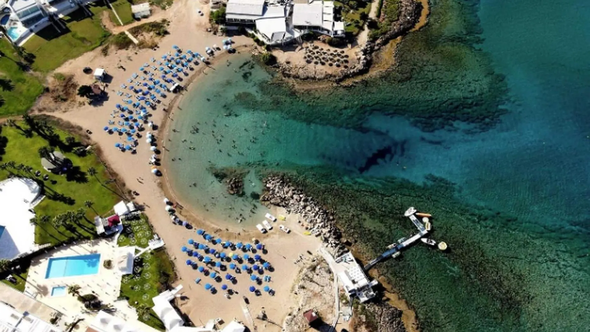 Dazzling Protaras Villa Villa Akame 3 Bedrooms Beachfront Private Outdoor Pool Furished Sun Terrace Ellinon Cyprus