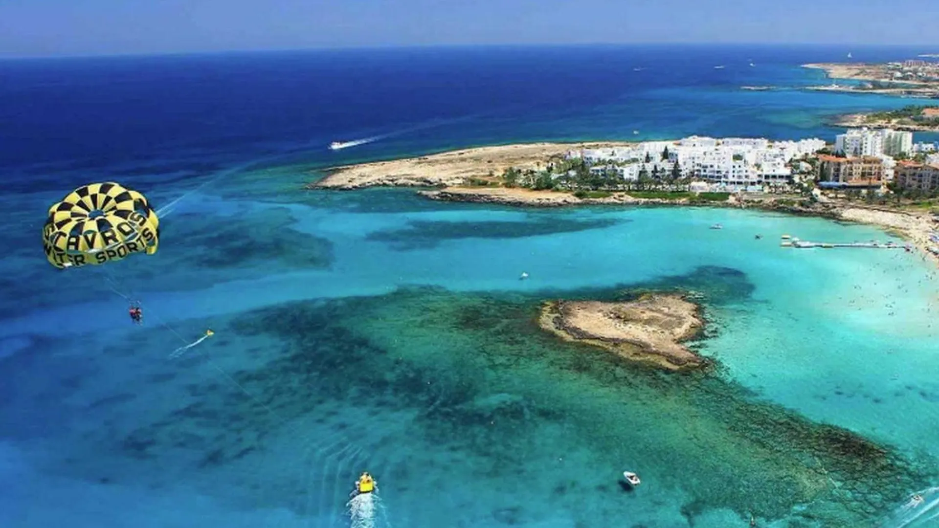 Dazzling Protaras Villa Villa Akame 3 Bedrooms Beachfront Private Outdoor Pool Furished Sun Terrace Ellinon Cyprus